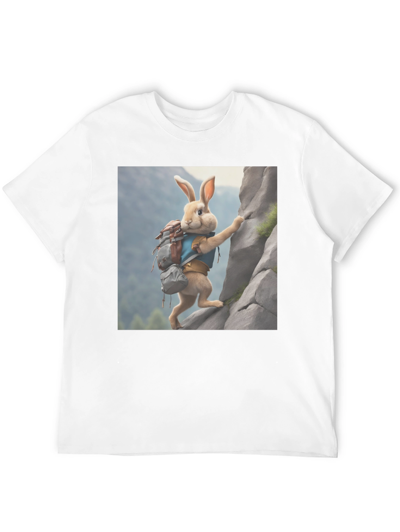 Rabbit Climber Black T-Shirt