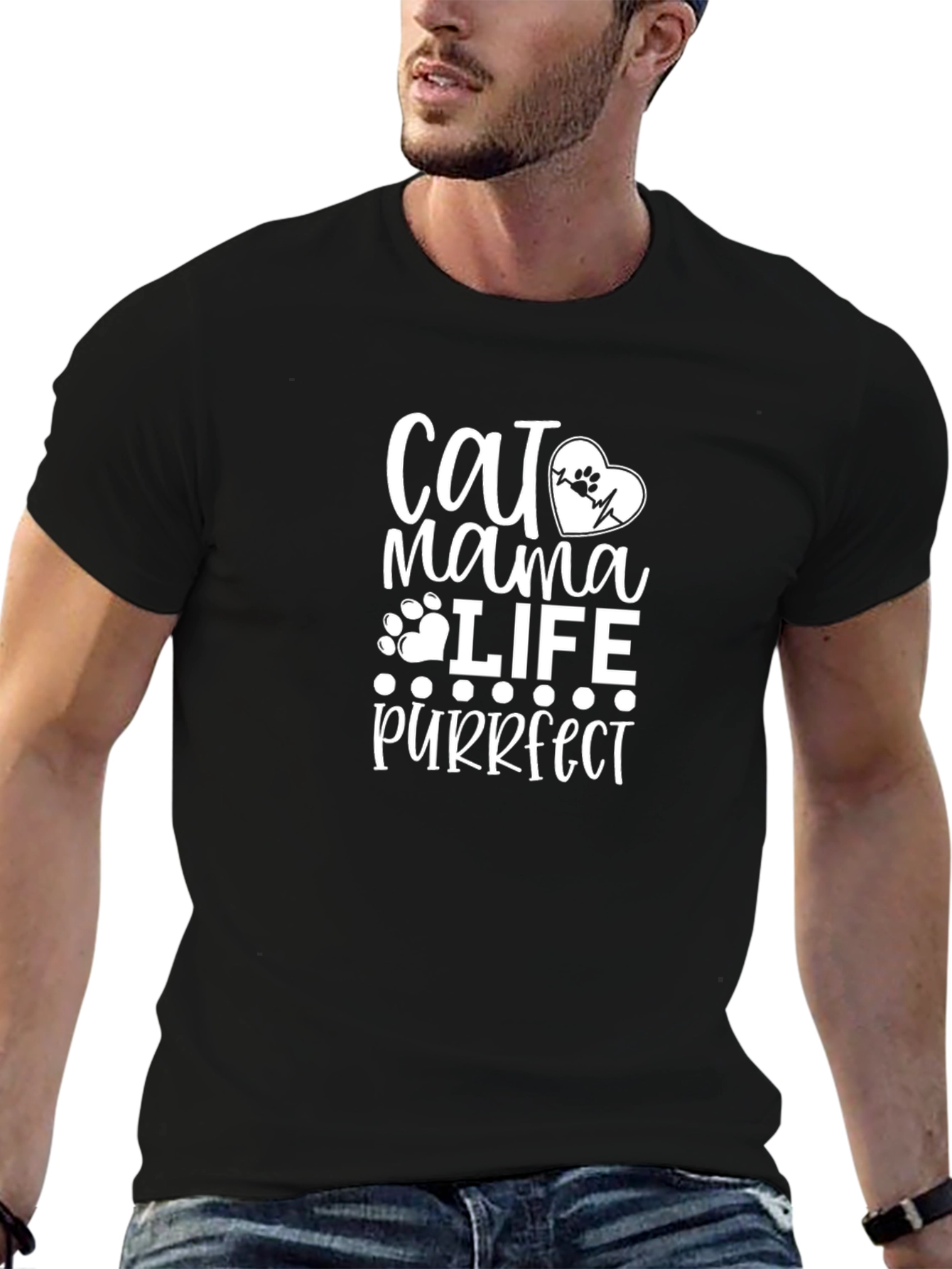 Cat Mama Life Purrfect T-Shirt