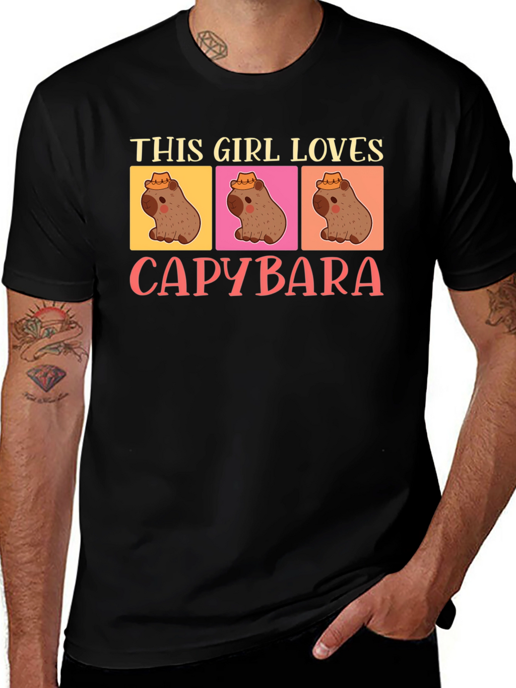 This Girl Loves Capybara T-Shirt