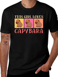 This Girl Loves Capybara T-Shirt