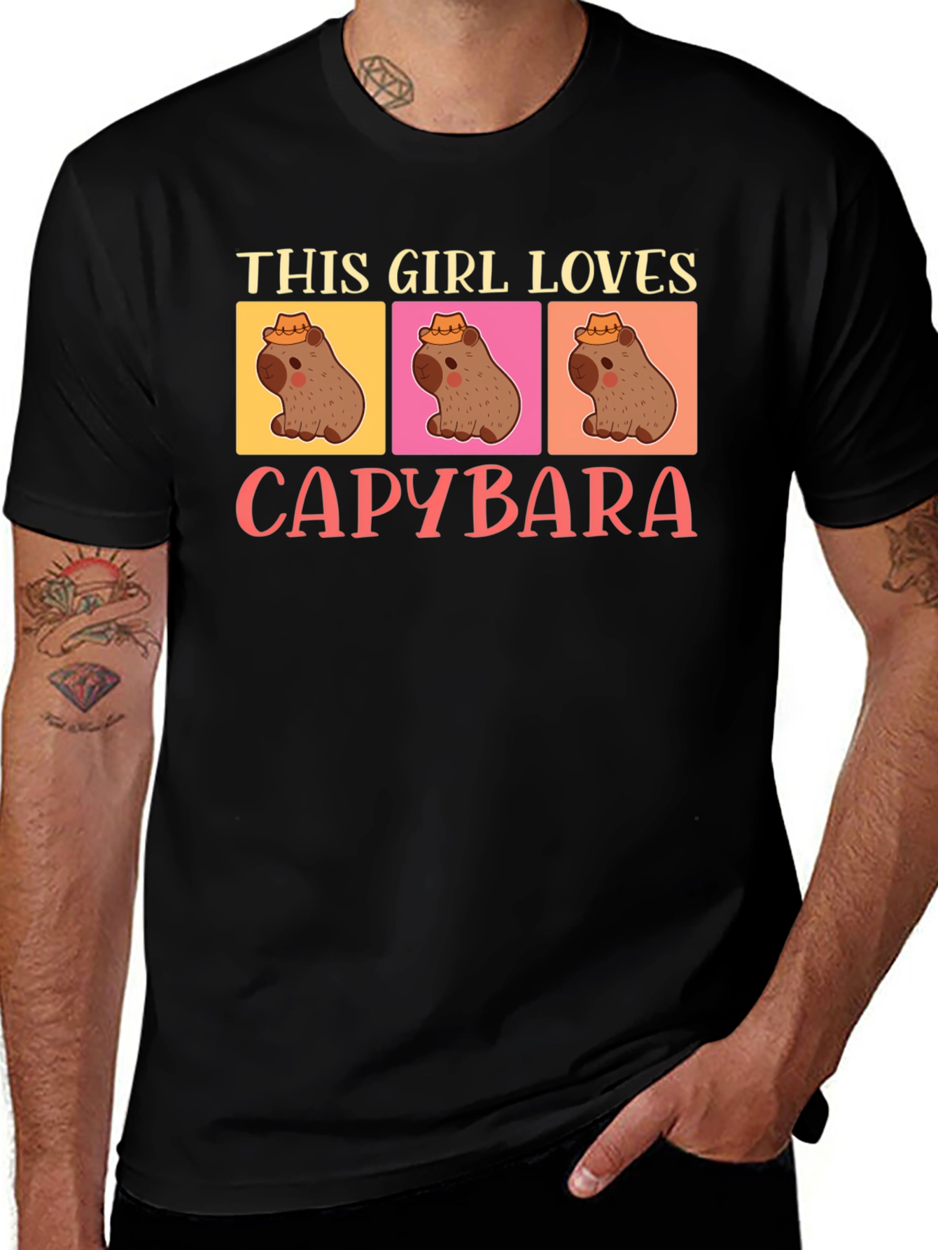 This Girl Loves Capybara T-Shirt