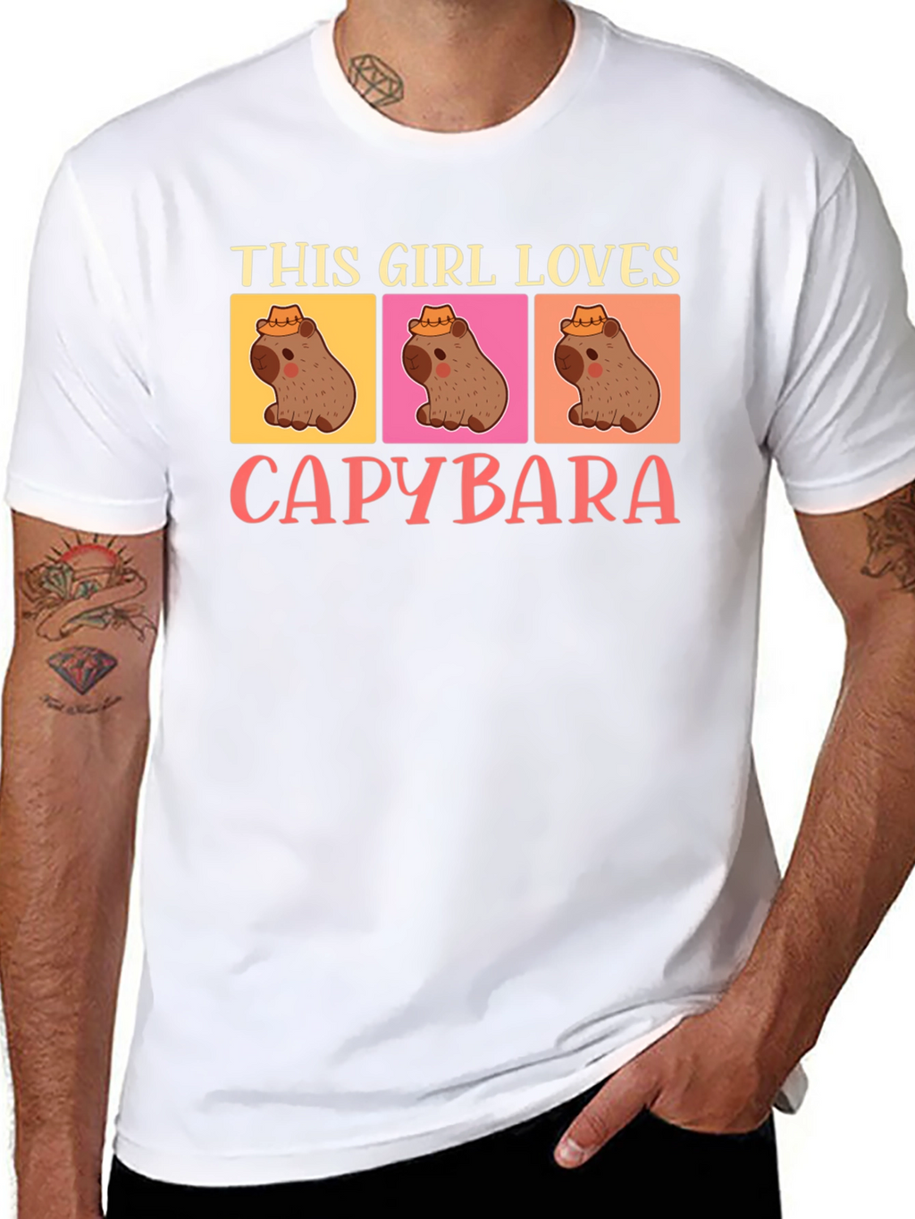 This Girl Loves Capybara T-Shirt