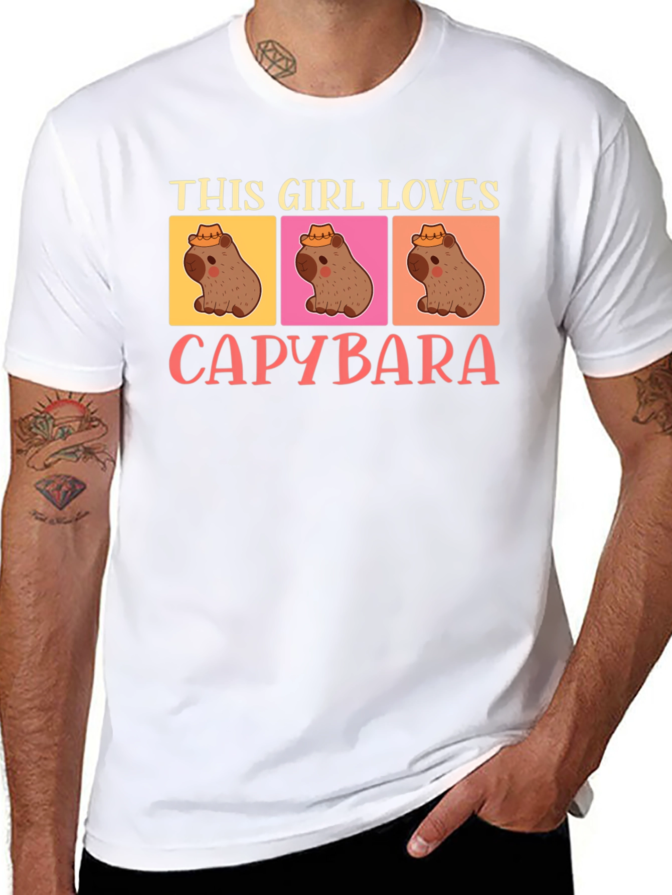 This Girl Loves Capybara T-Shirt
