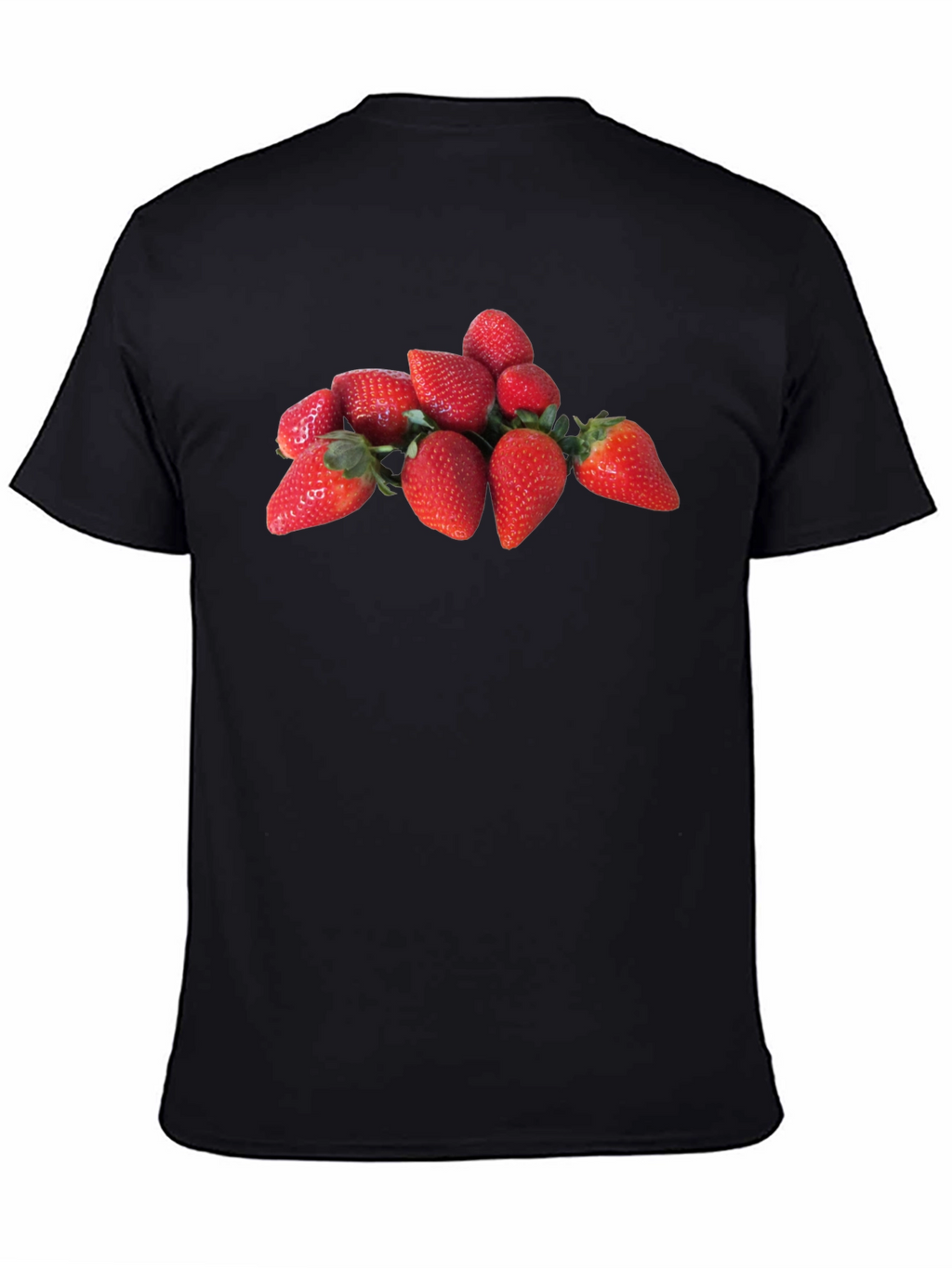 Strawberry Fruit Print T-Shirt