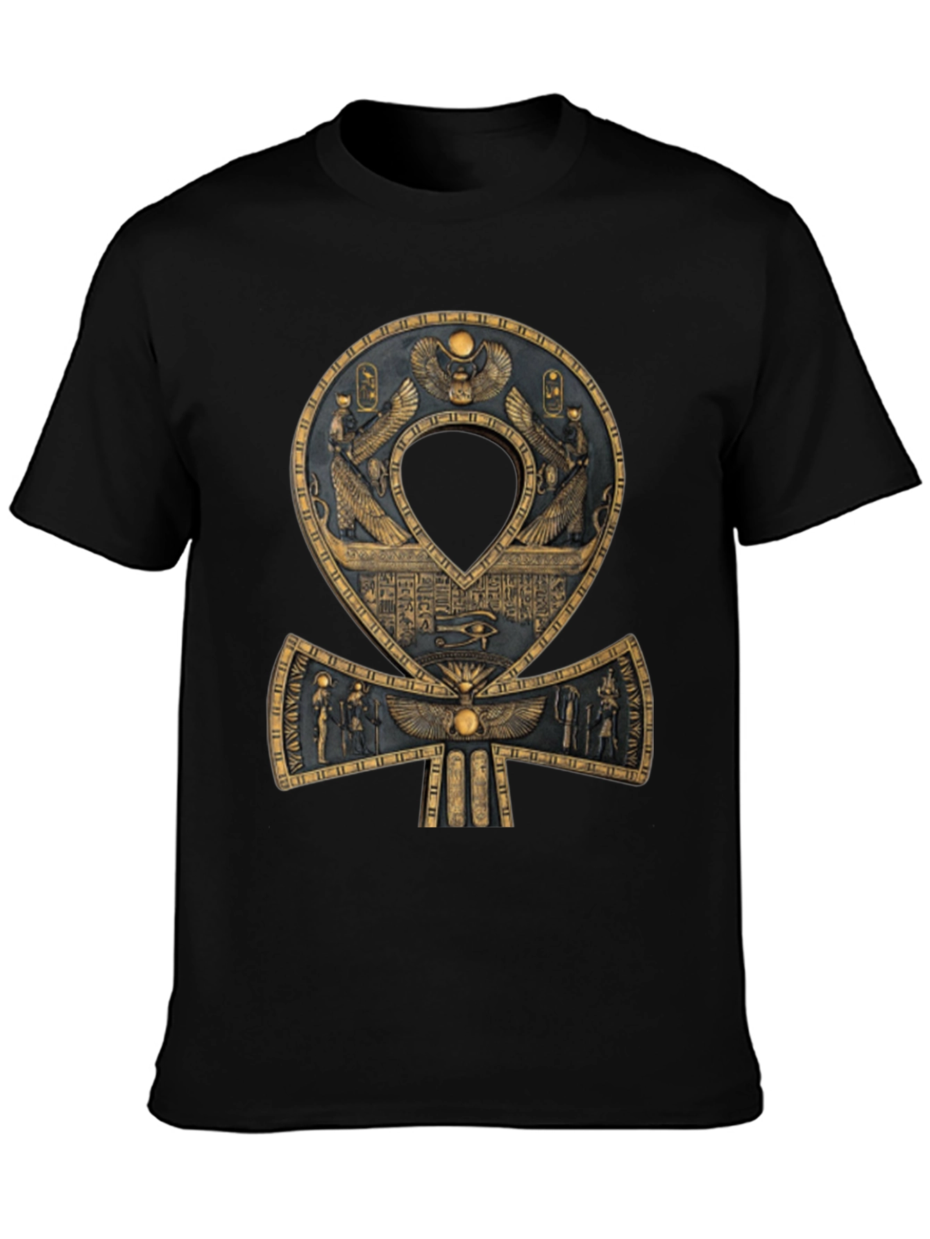 Egyptian Ankh T-Shirt - Symbol of Life and Eternity