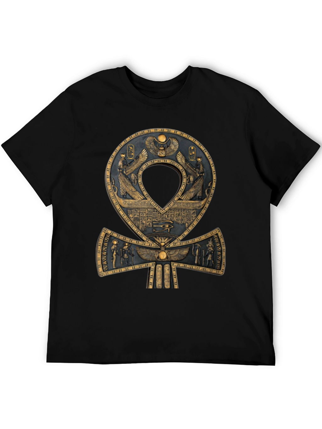 Egyptian Ankh T-Shirt - Symbol of Life and Eternity