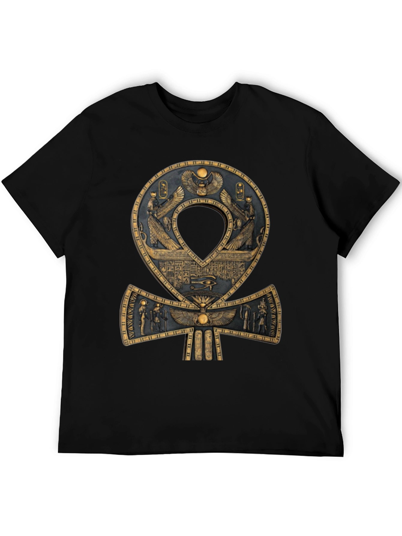 Egyptian Ankh T-Shirt - Symbol of Life and Eternity
