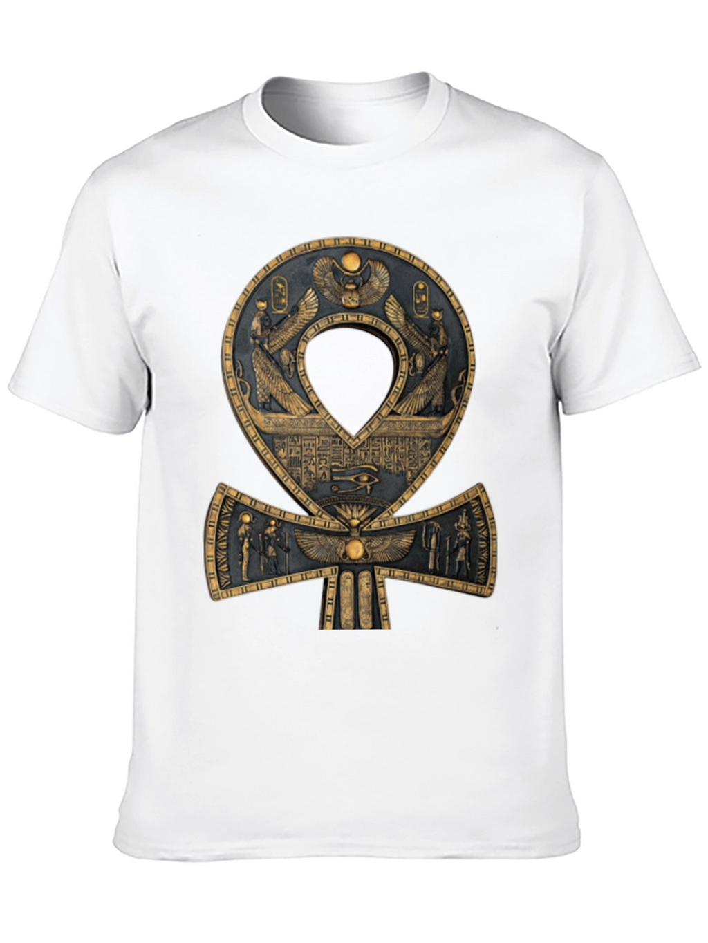 Egyptian Ankh T-Shirt - Symbol of Life and Eternity
