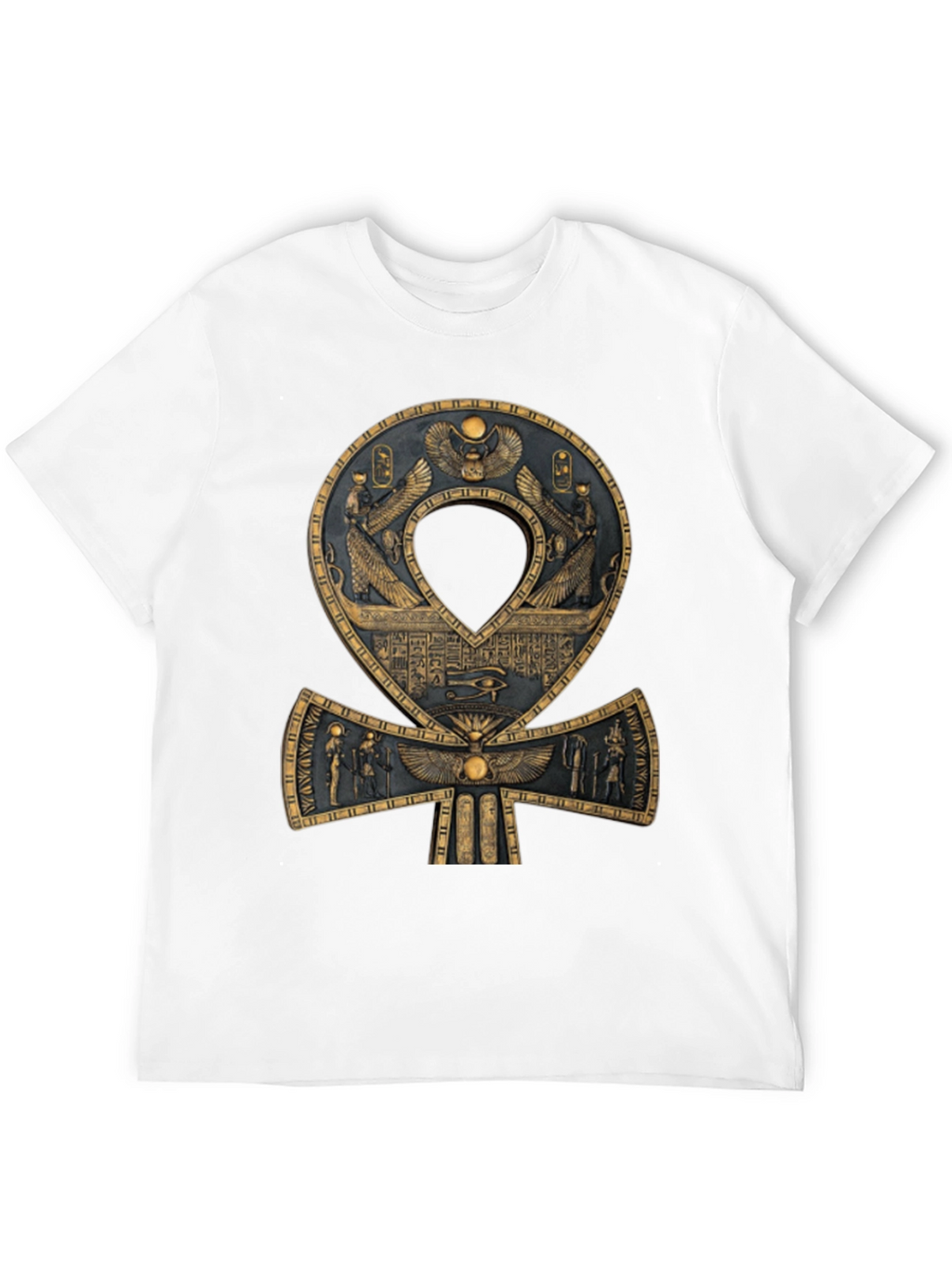 Egyptian Ankh T-Shirt - Symbol of Life and Eternity