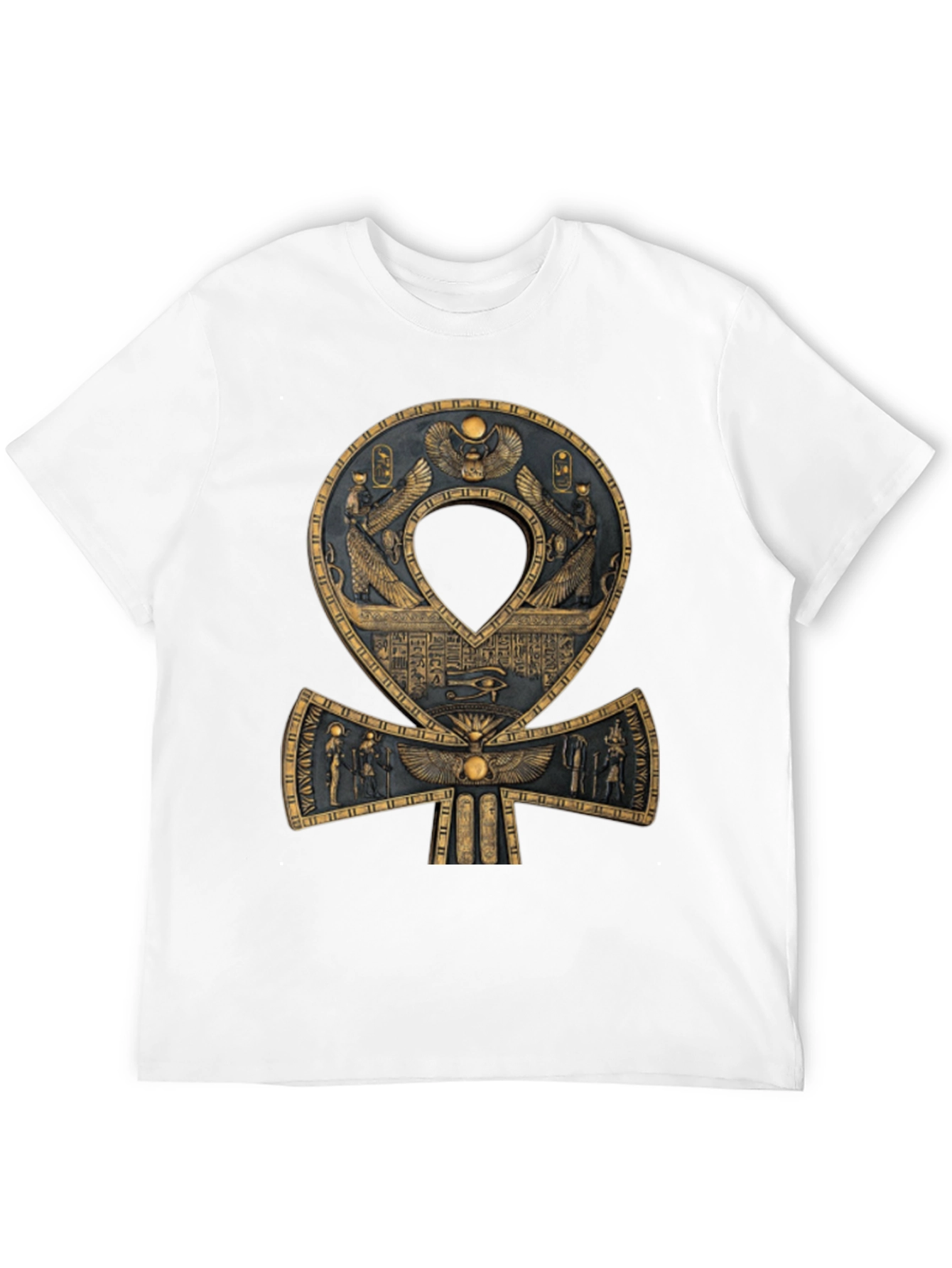 Egyptian Ankh T-Shirt - Symbol of Life and Eternity