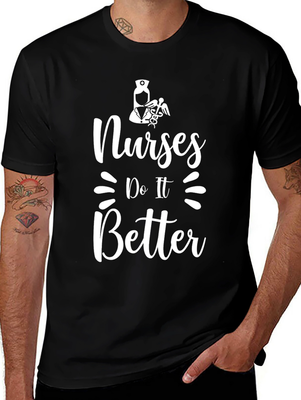 Nurses Do It Better Graphic T-Shirt