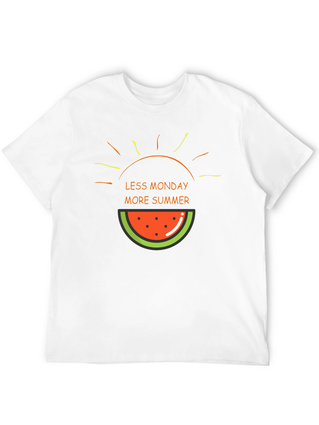 Less Monday More Summer Graphic T-Shirt