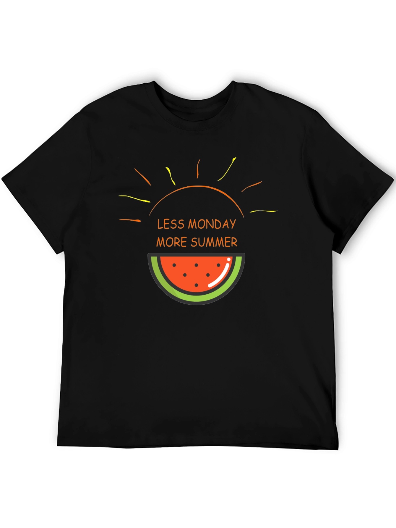 Less Monday More Summer Graphic T-Shirt