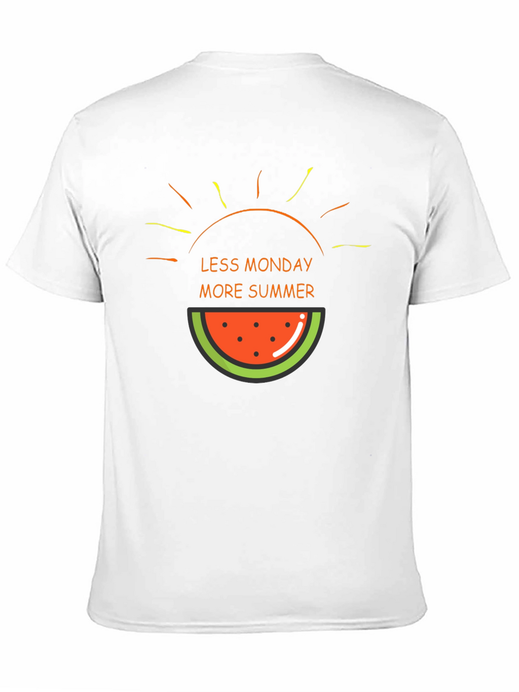 Less Monday More Summer Graphic T-Shirt