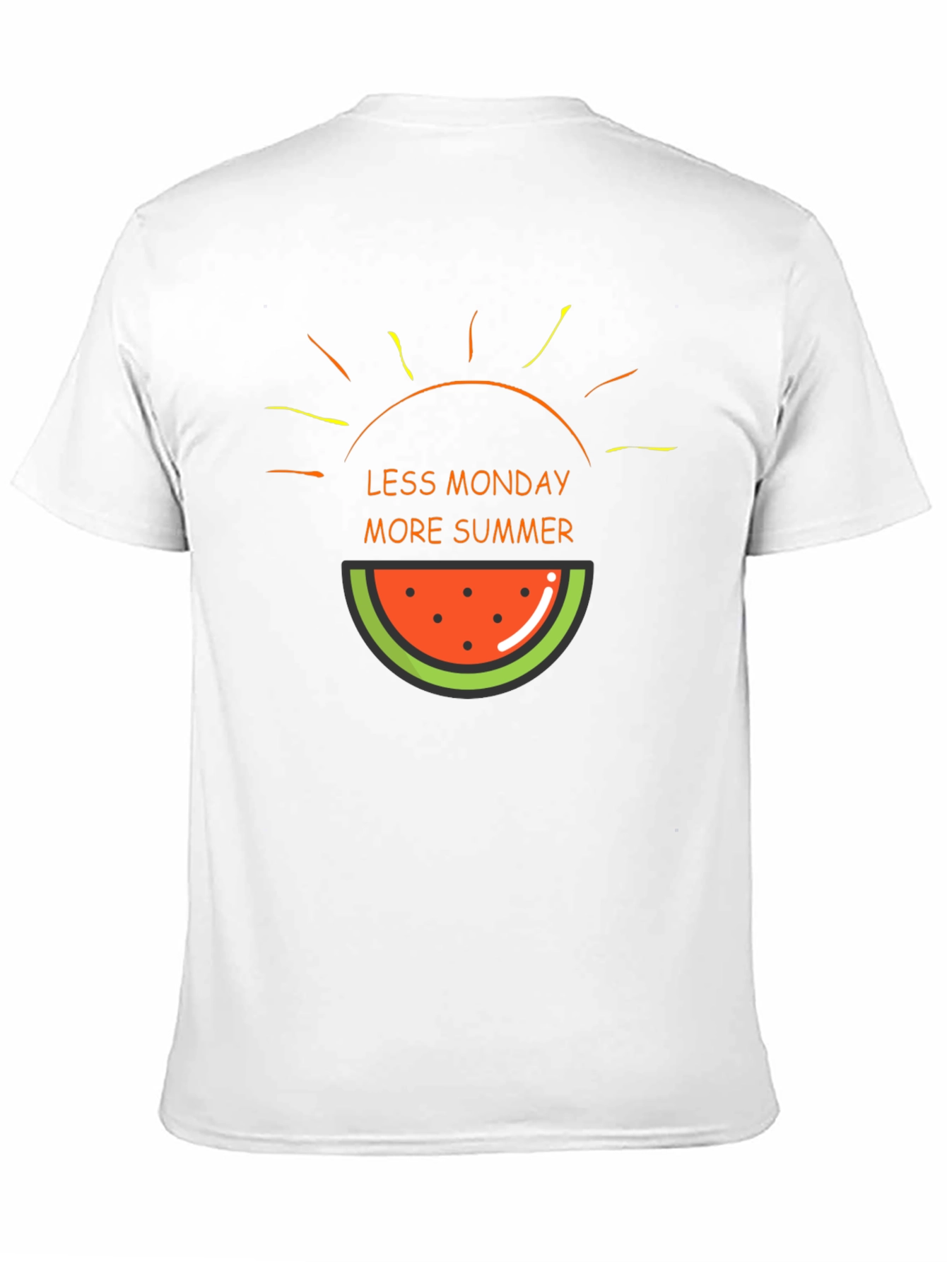 Less Monday More Summer Graphic T-Shirt