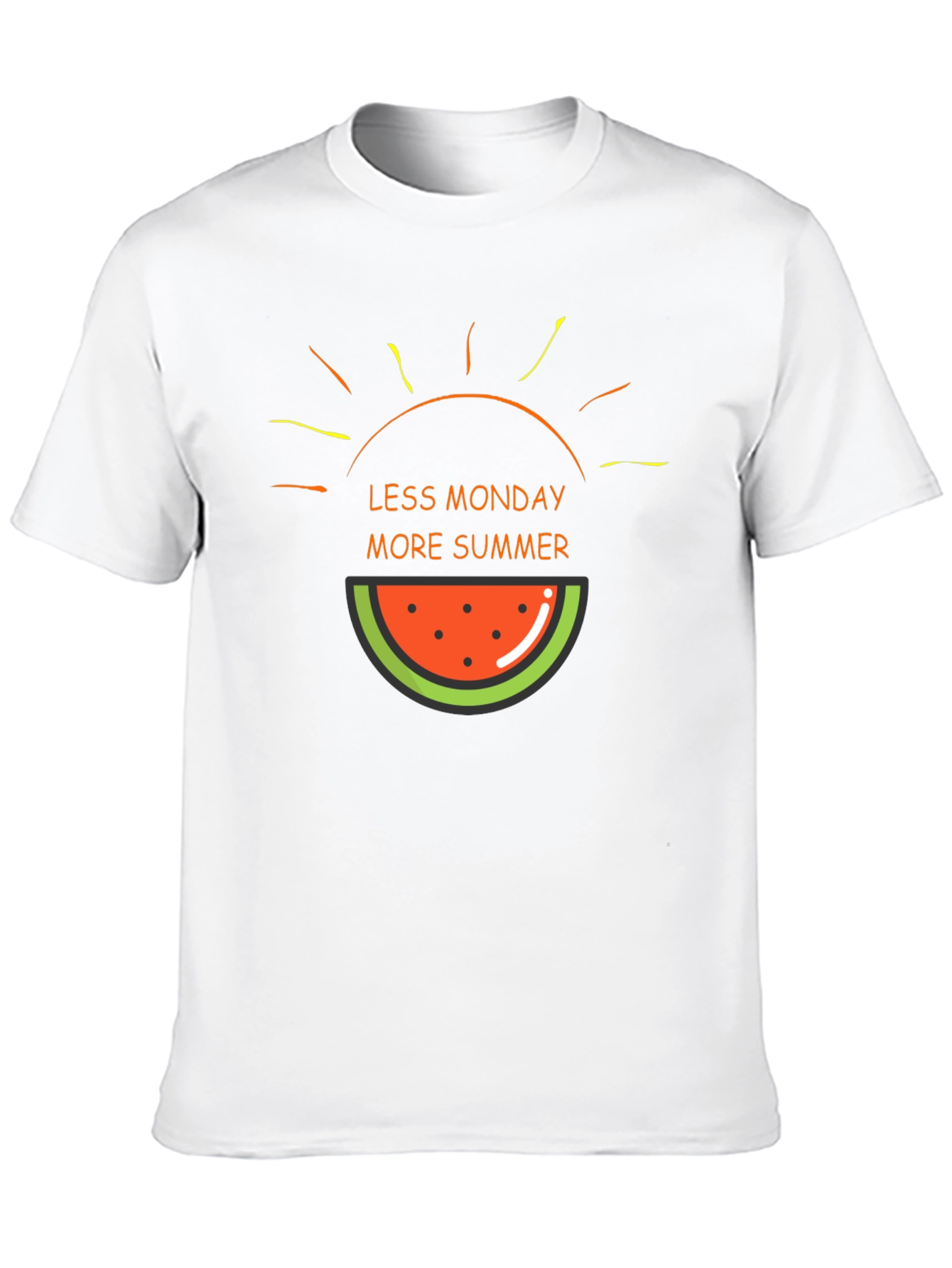 Less Monday More Summer Graphic T-Shirt