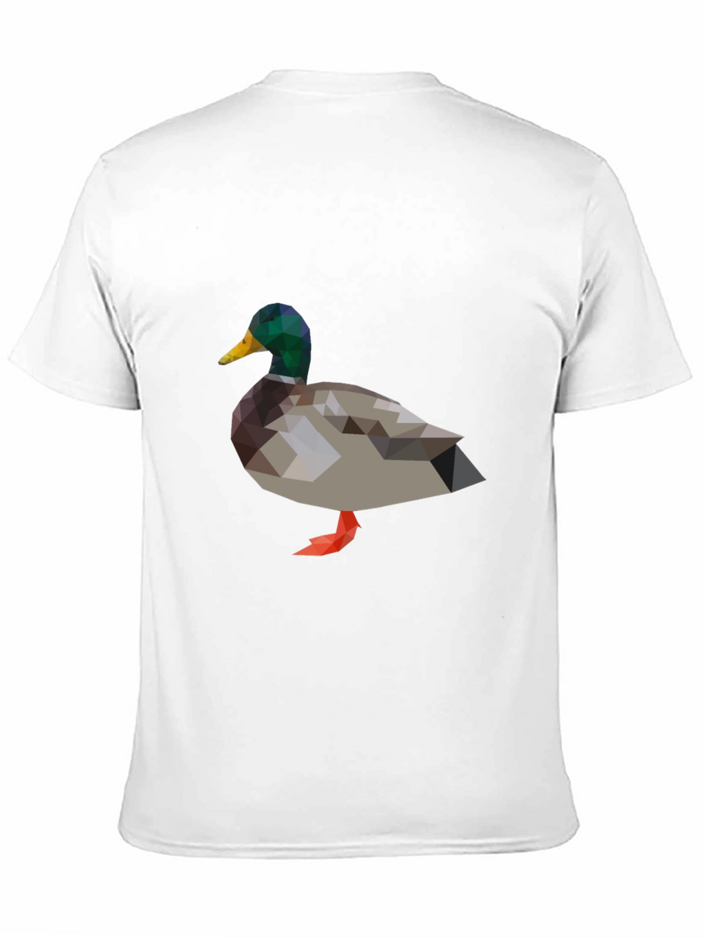 Geometric Duck Graphic T-Shirt
