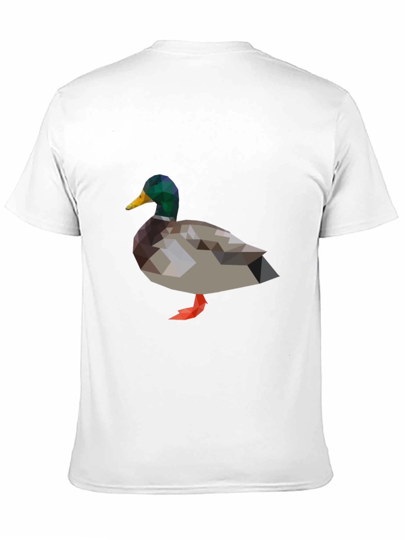 Geometric Duck Graphic T-Shirt