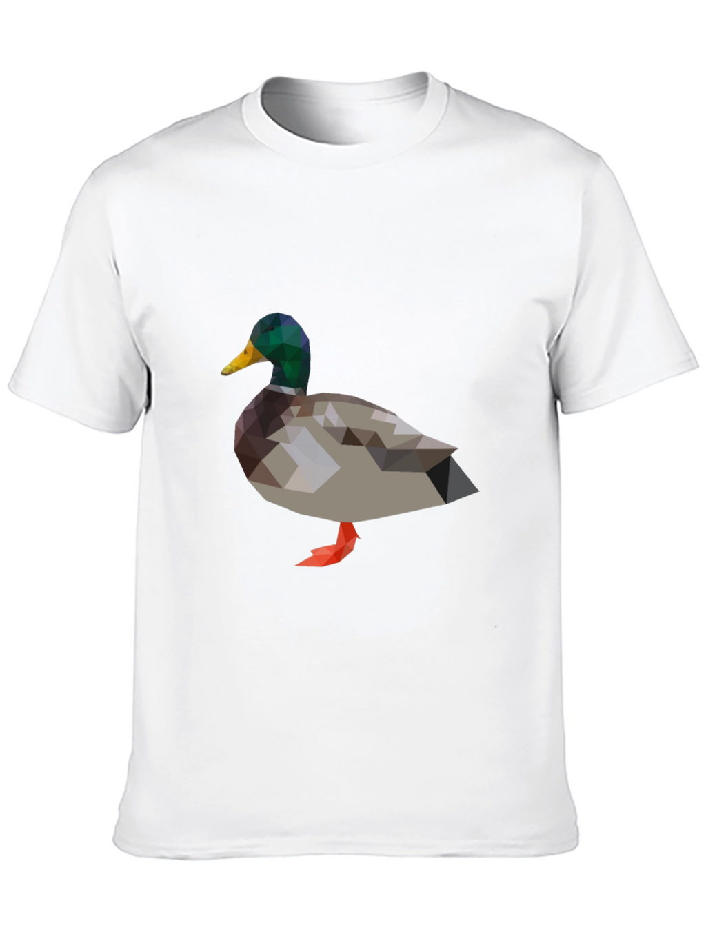 Geometric Duck Graphic T-Shirt