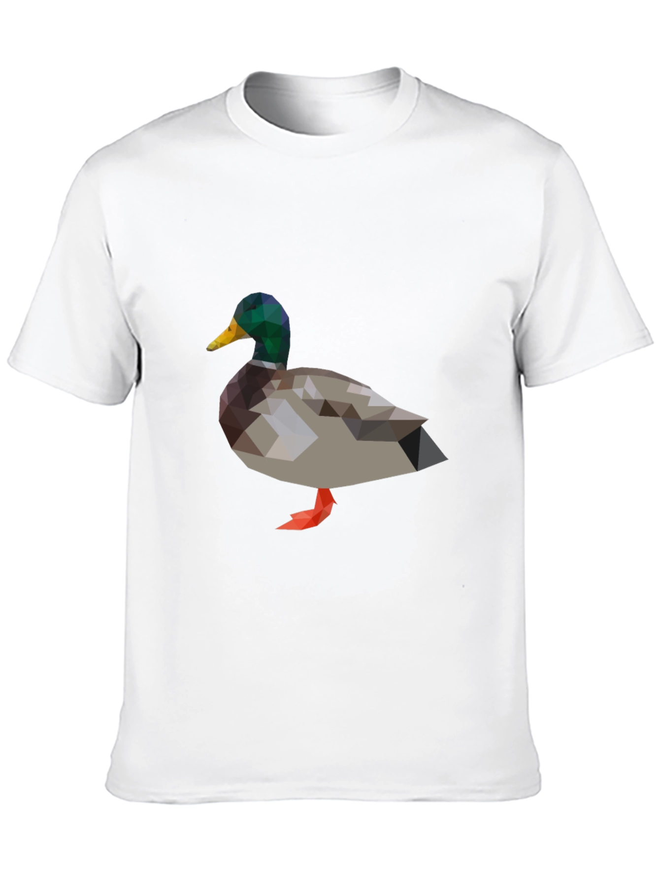 Geometric Duck Graphic T-Shirt