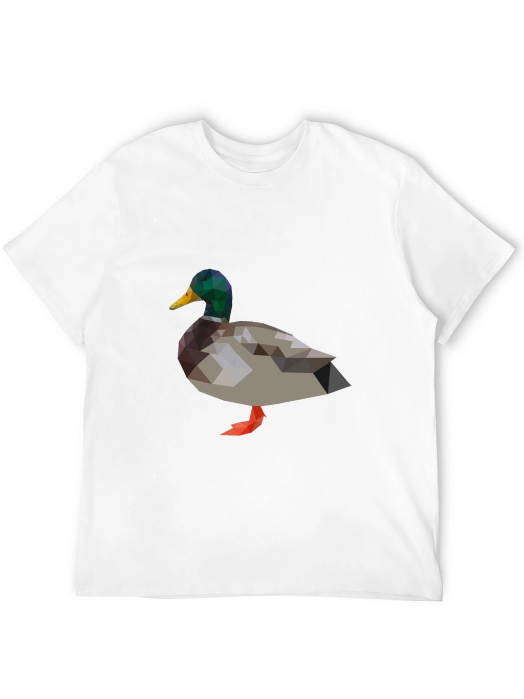 Geometric Duck Graphic T-Shirt