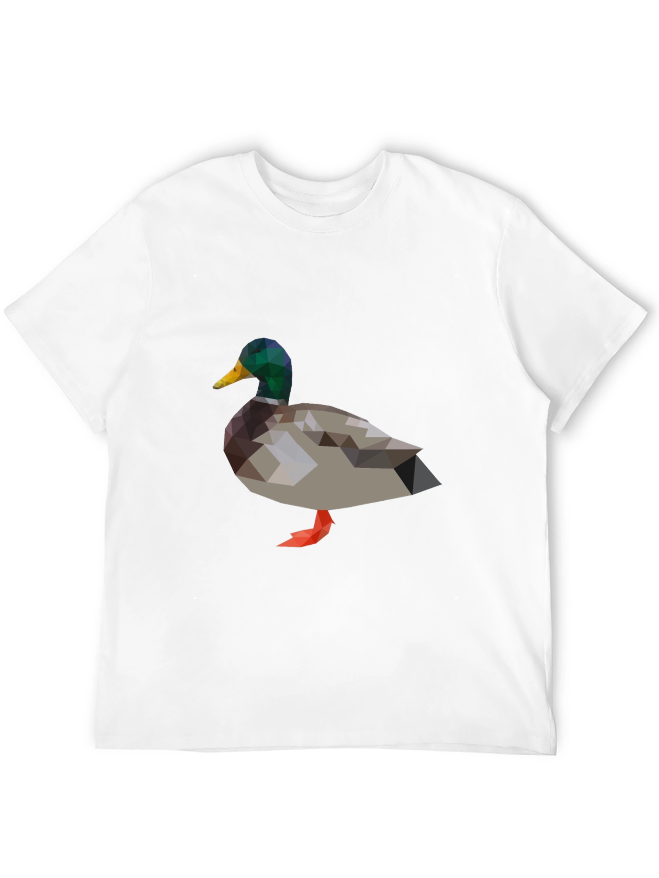 Geometric Duck Graphic T-Shirt
