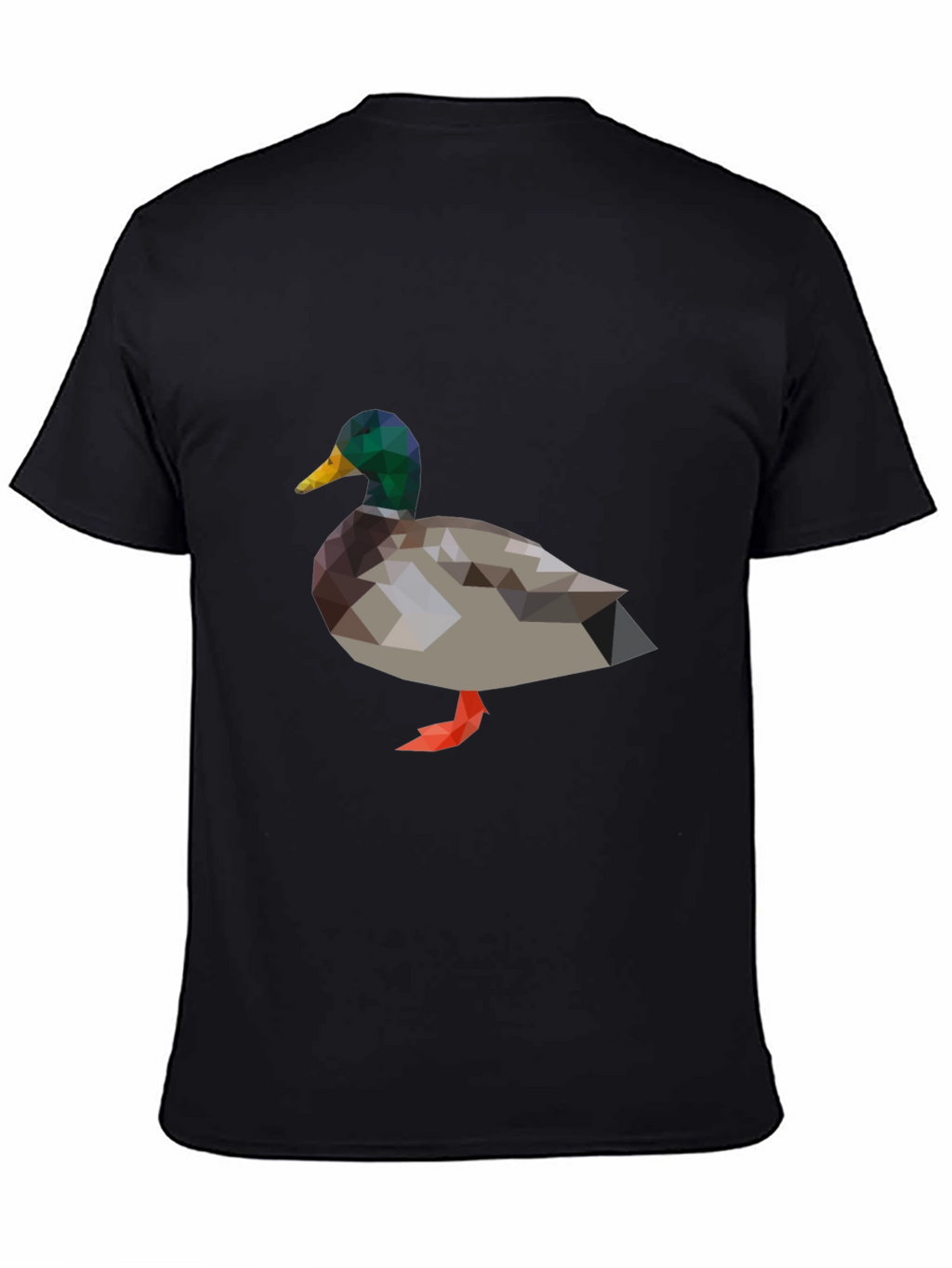 Geometric Duck Graphic T-Shirt