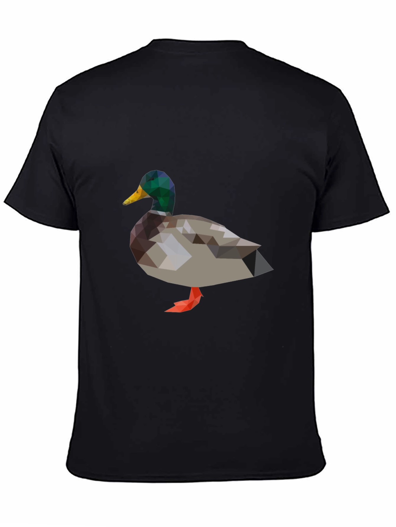 Geometric Duck Graphic T-Shirt