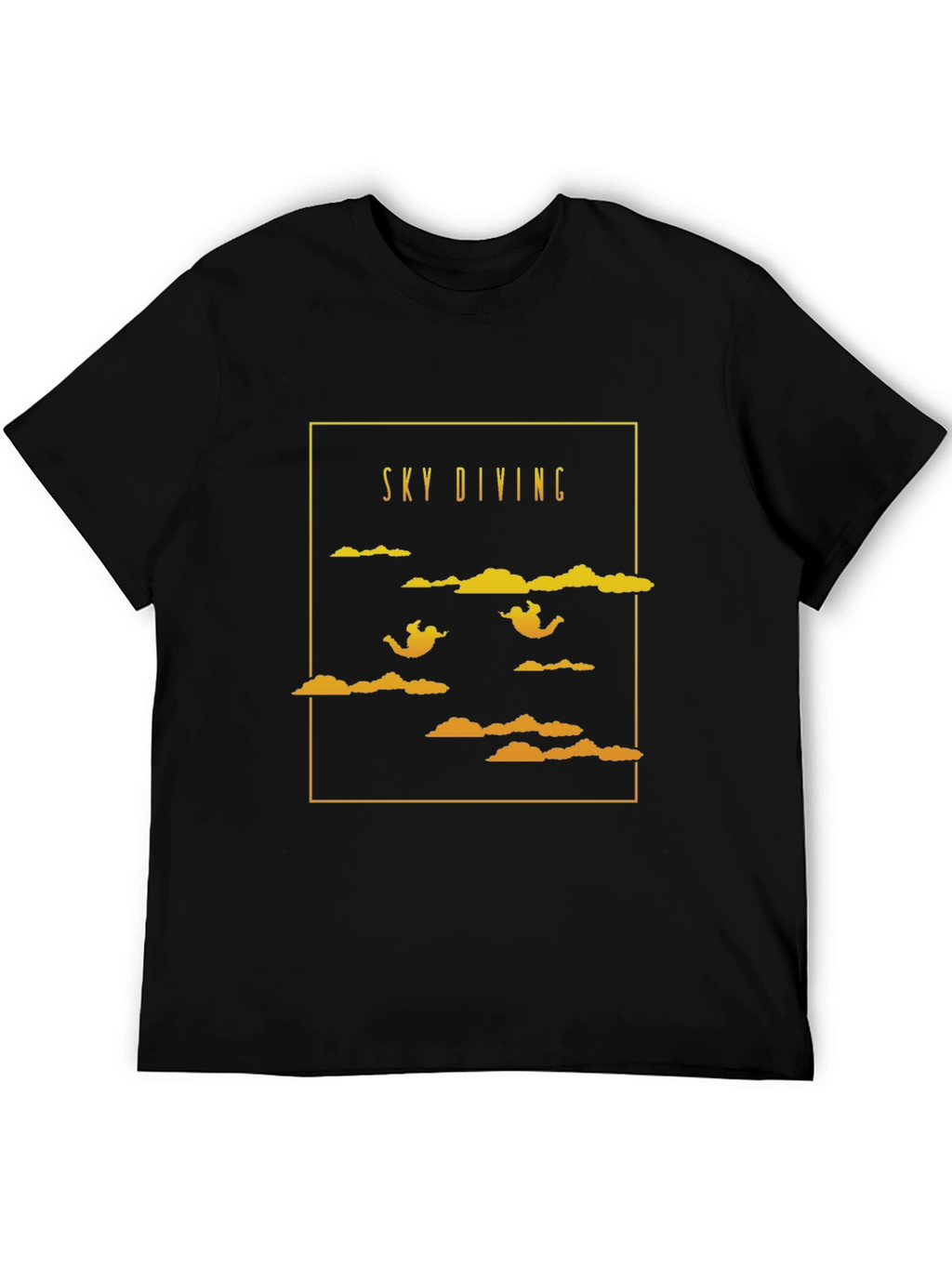 Sky Diving Graphic T-Shirt - Adventure Ready