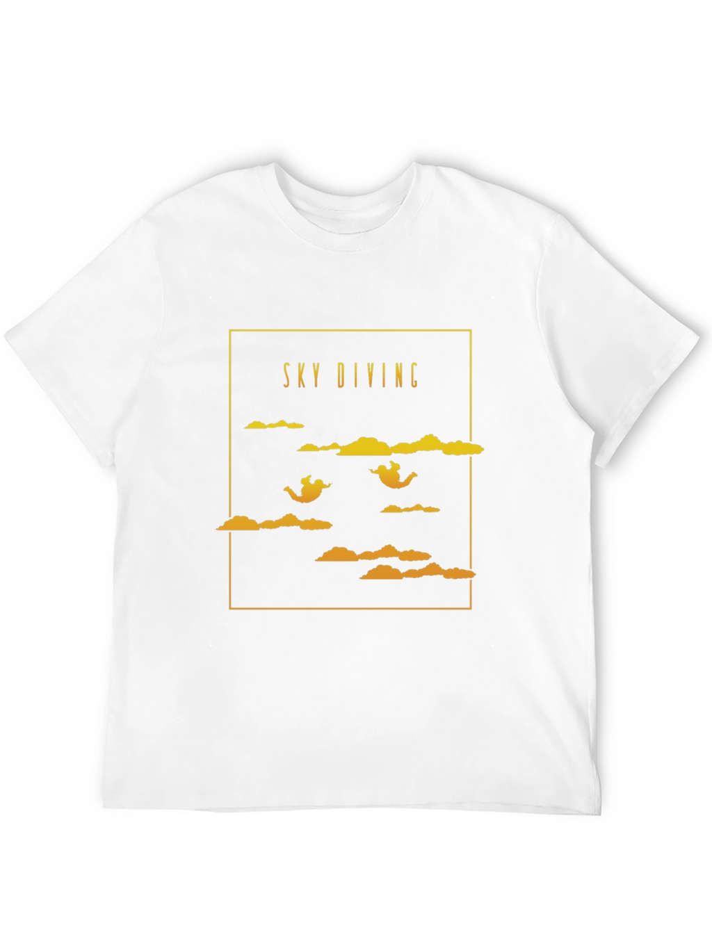 Sky Diving Graphic T-Shirt - Adventure Ready