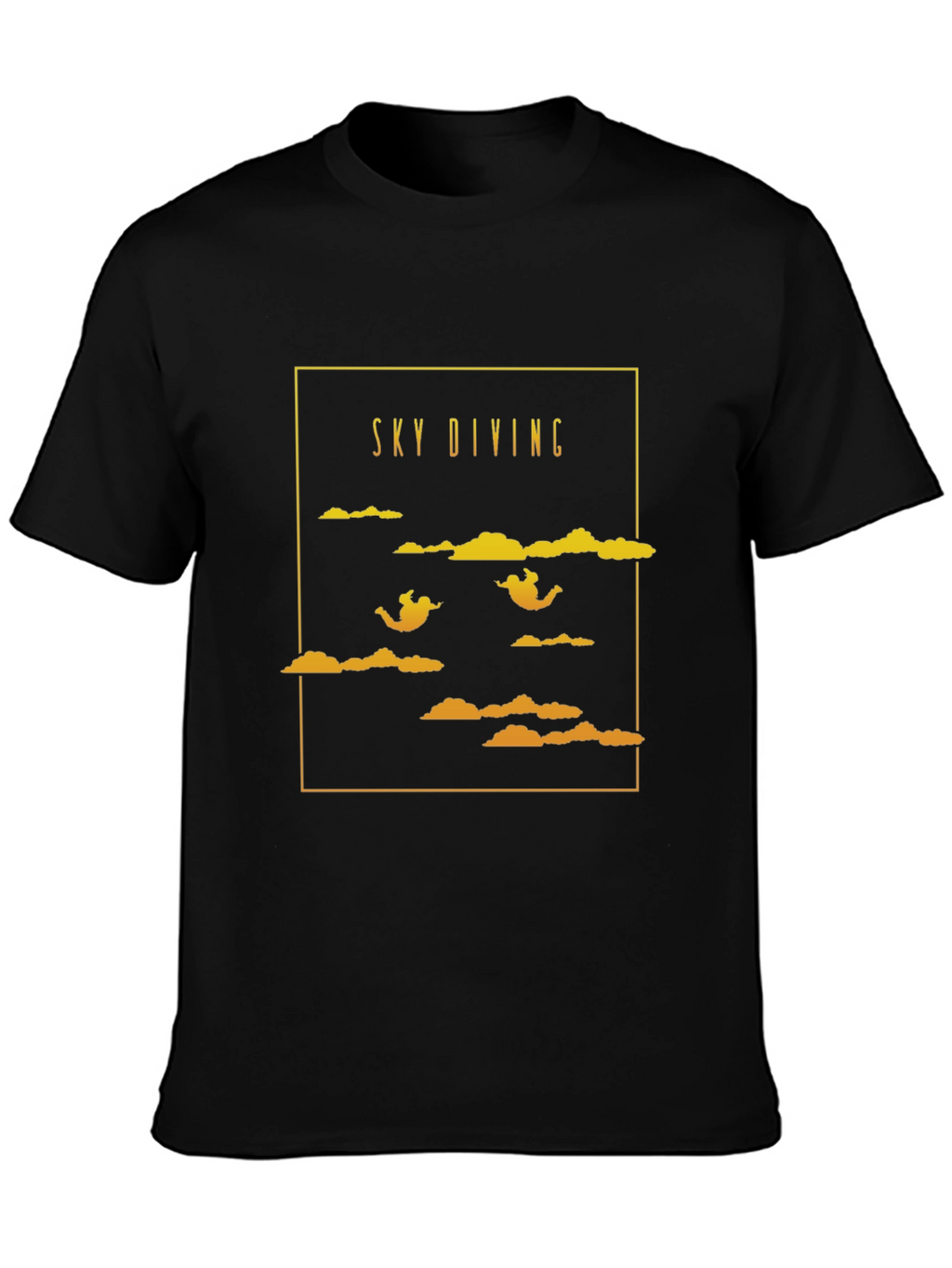 Sky Diving Graphic T-Shirt - Adventure Ready