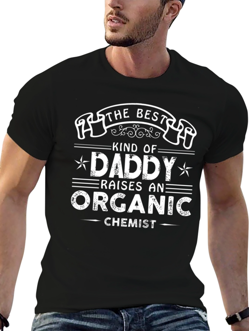 Best Daddy Organic Chemist T-Shirt