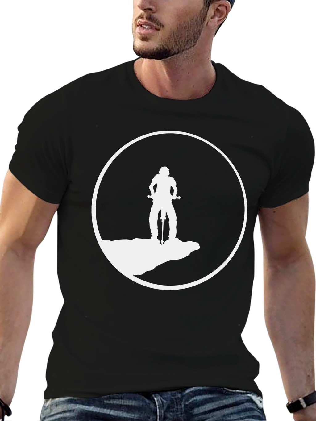Mountain Biker Graphic T-Shirt