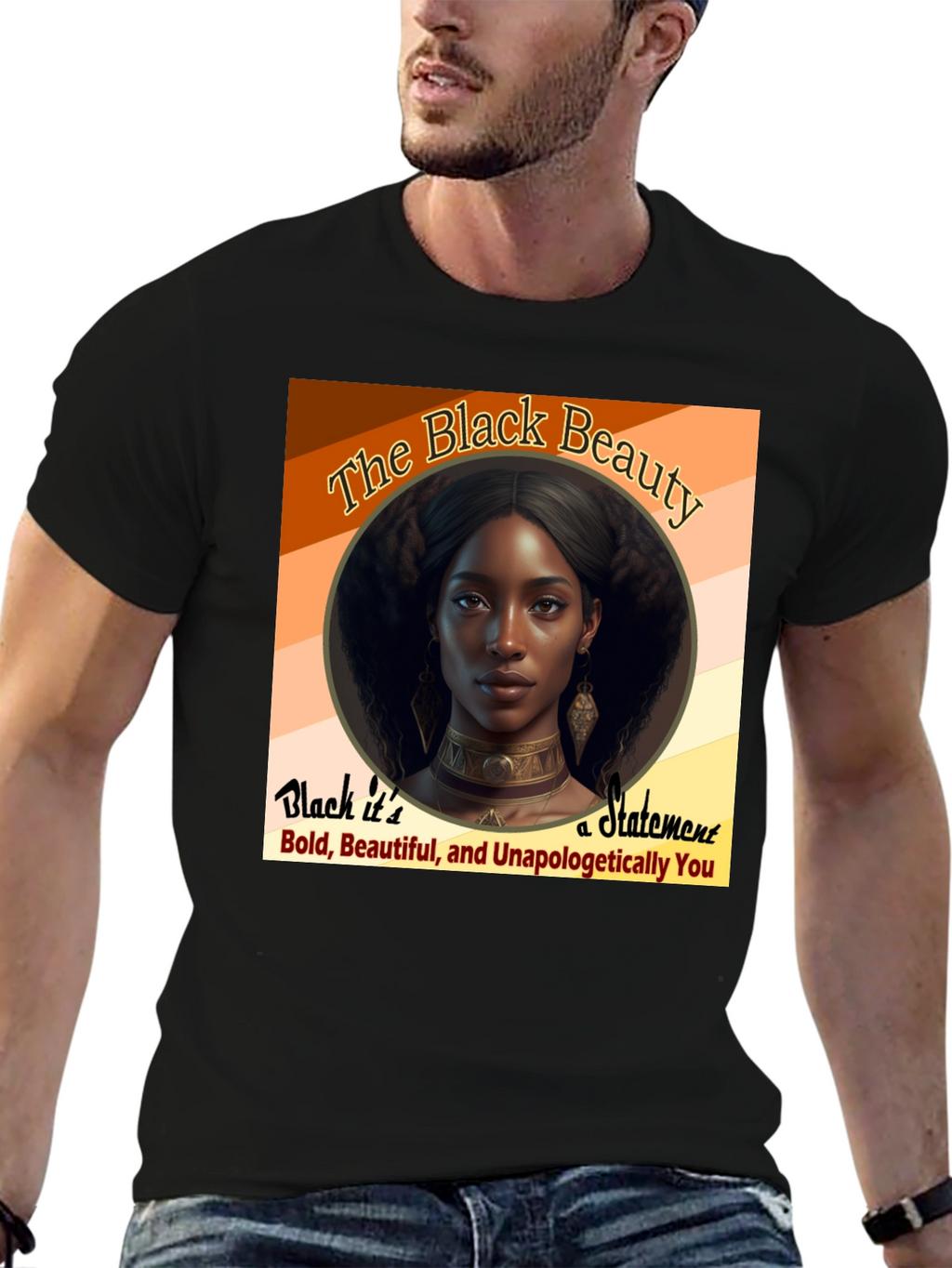 Black Beauty Statement Tee