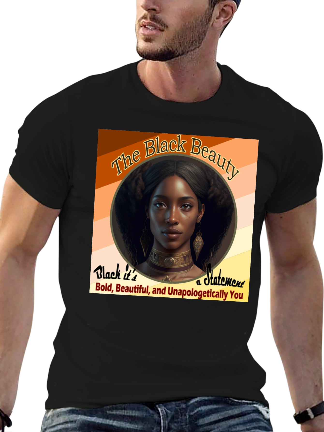 Black Beauty Statement Tee