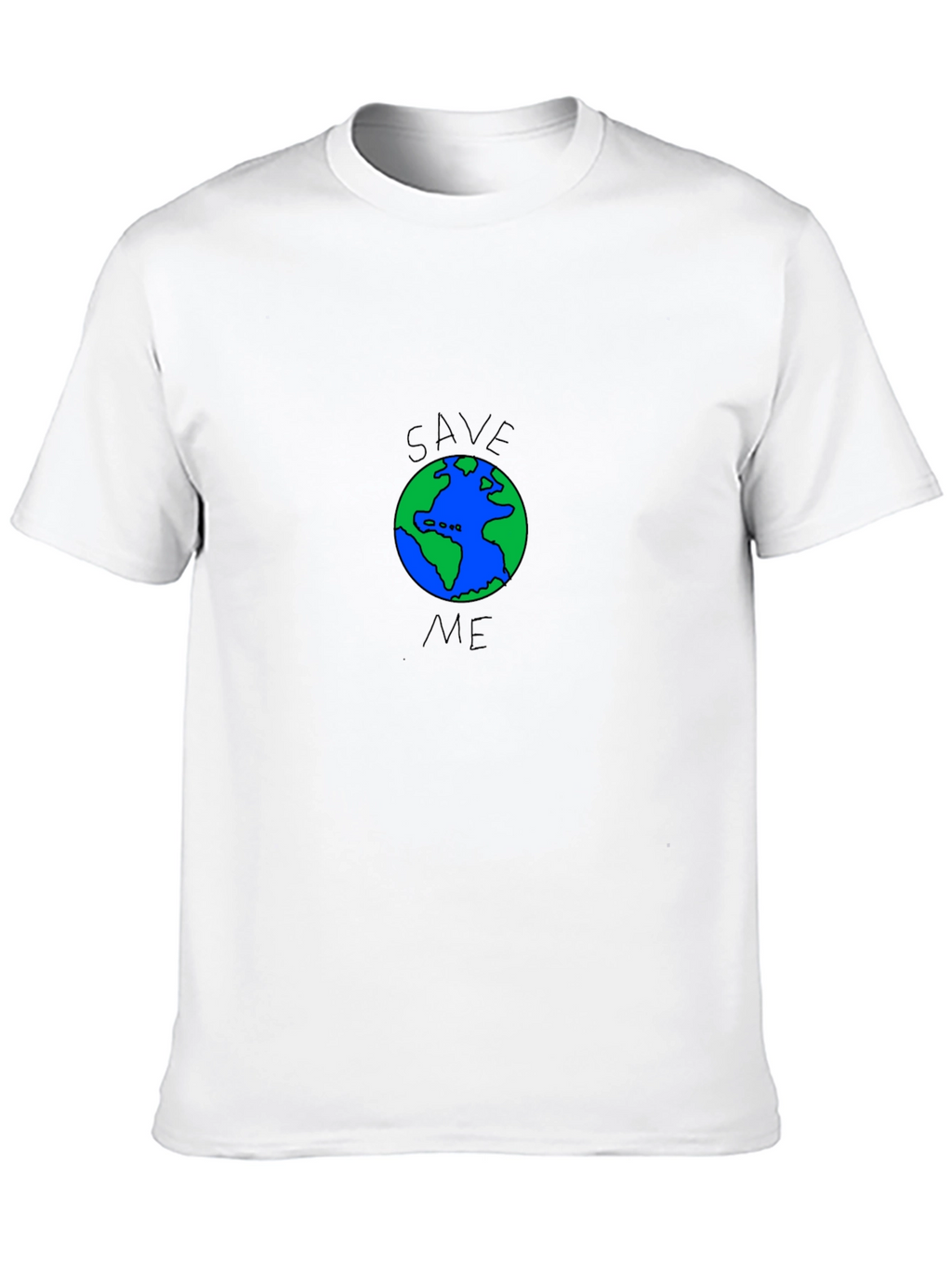 Save Me Earth Graphic T-Shirt - Eco-Friendly