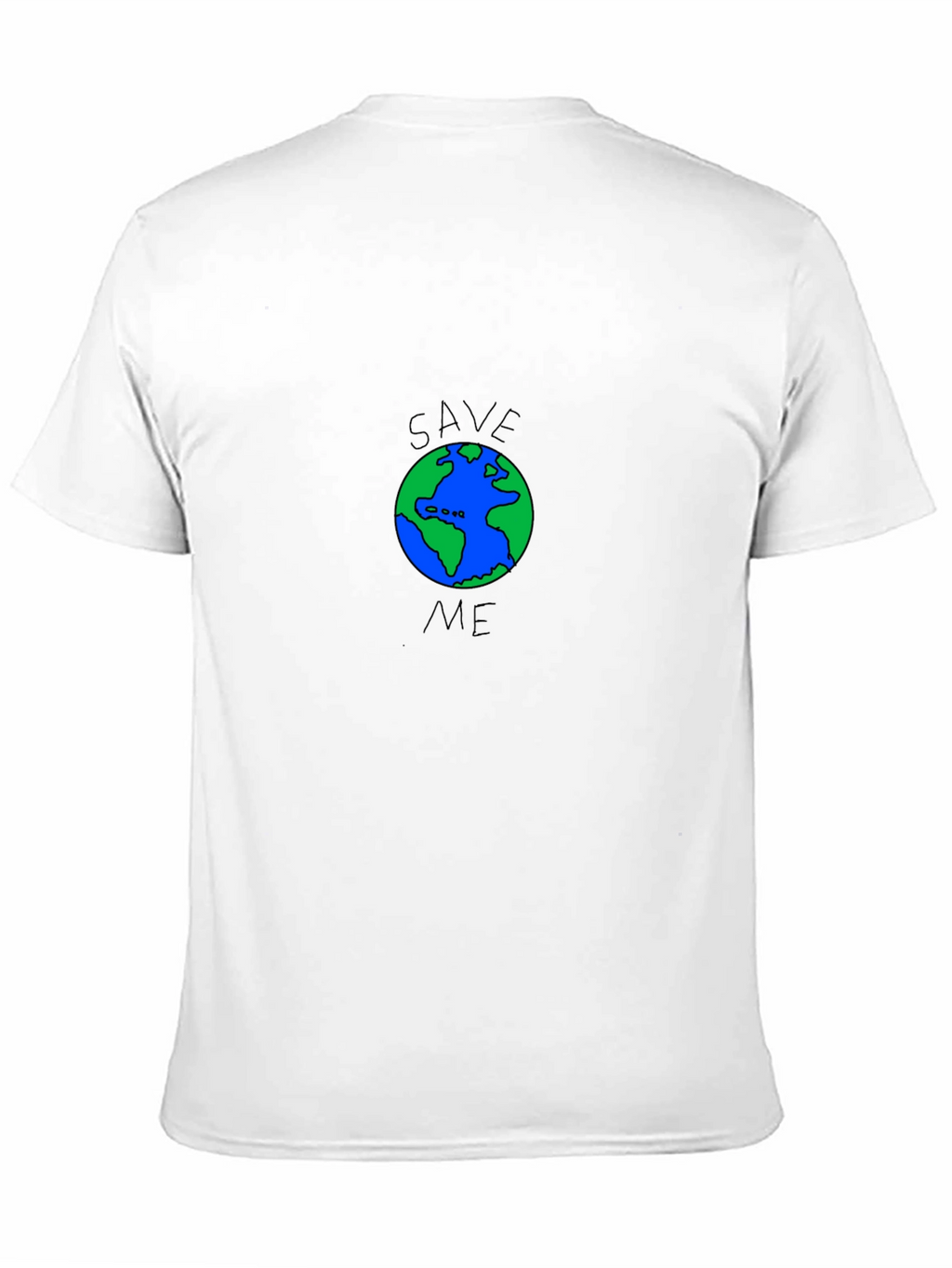 Save Me Earth Graphic T-Shirt - Eco-Friendly
