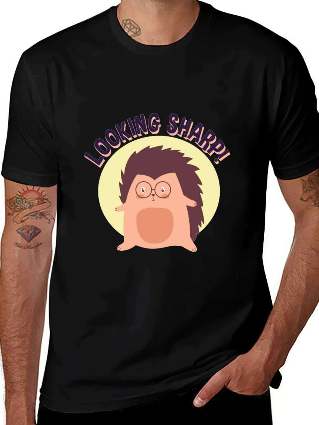 Looking Sharp Hedgehog T-Shirt