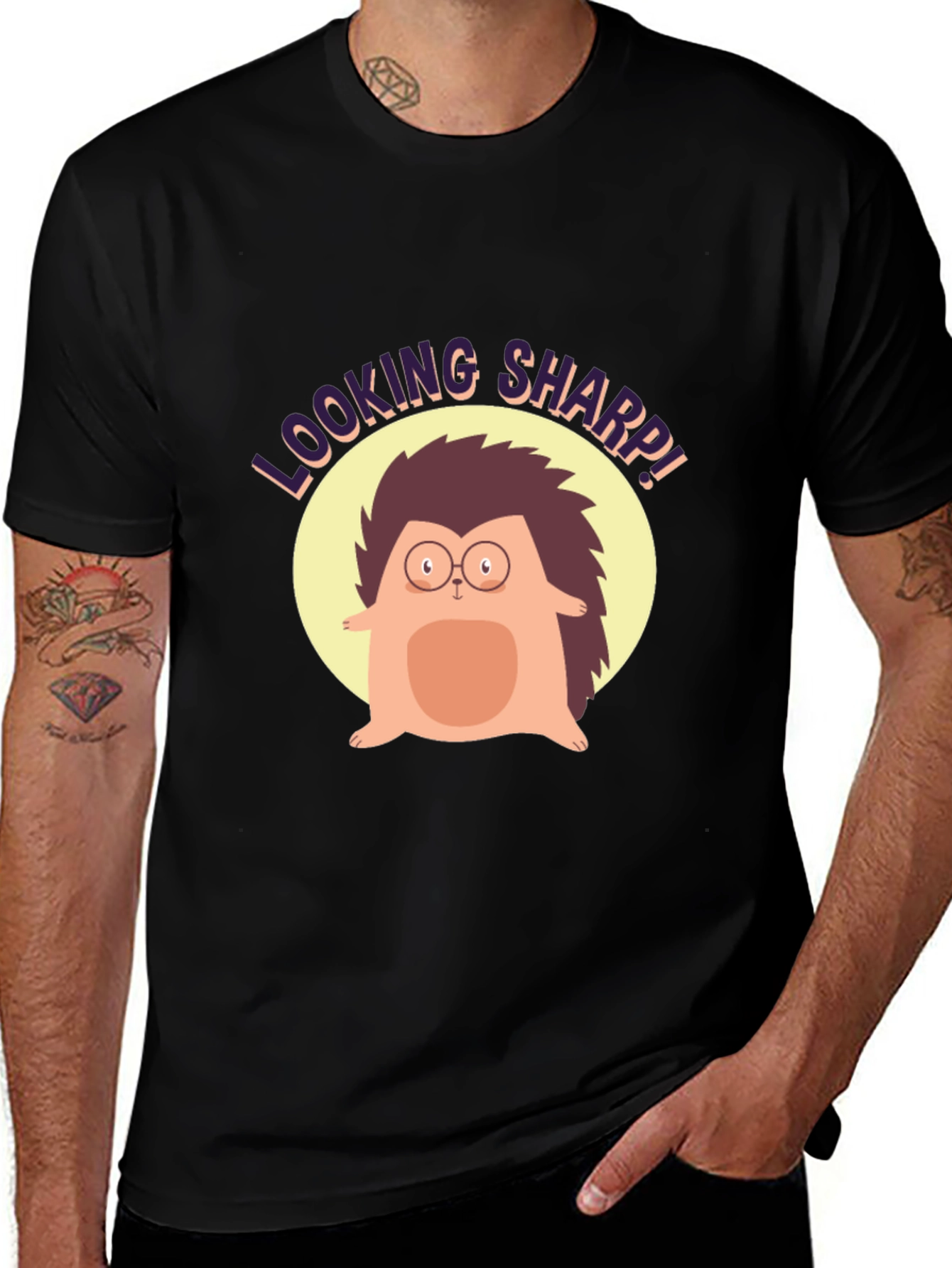 Looking Sharp Hedgehog T-Shirt