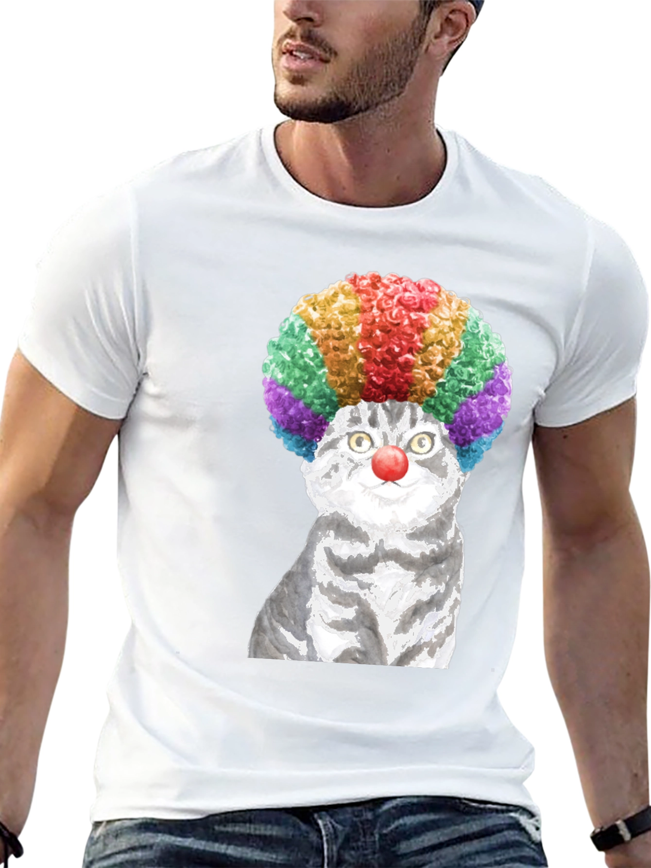 Clown Cat T-Shirt