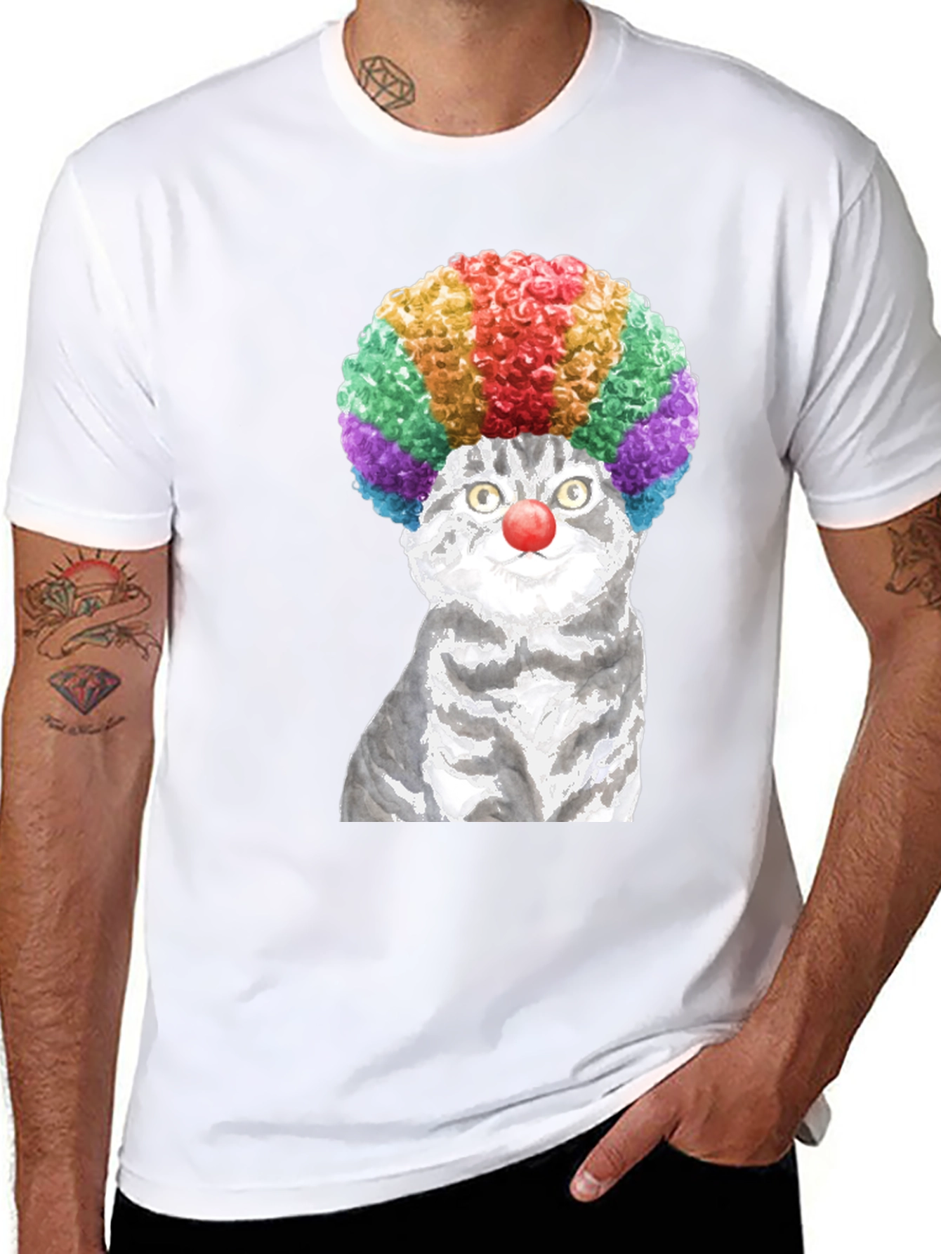 Clown Cat T-Shirt