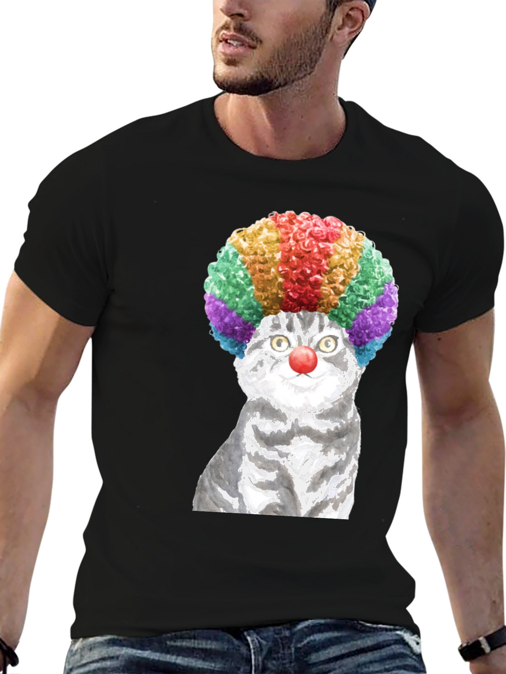 Clown Cat T-Shirt