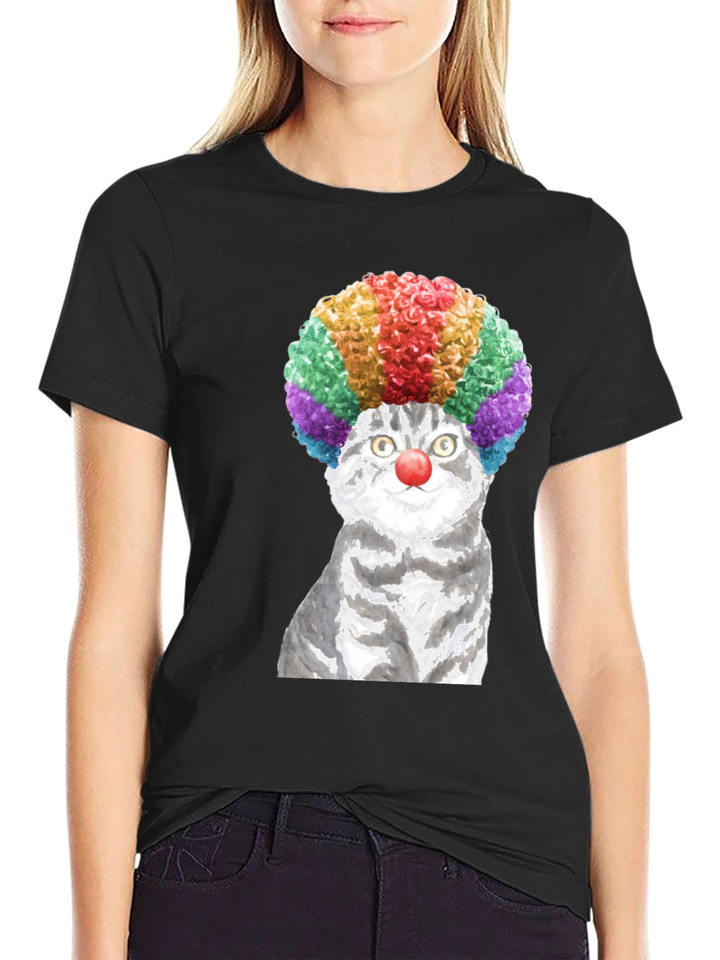 Clown Cat T-Shirt