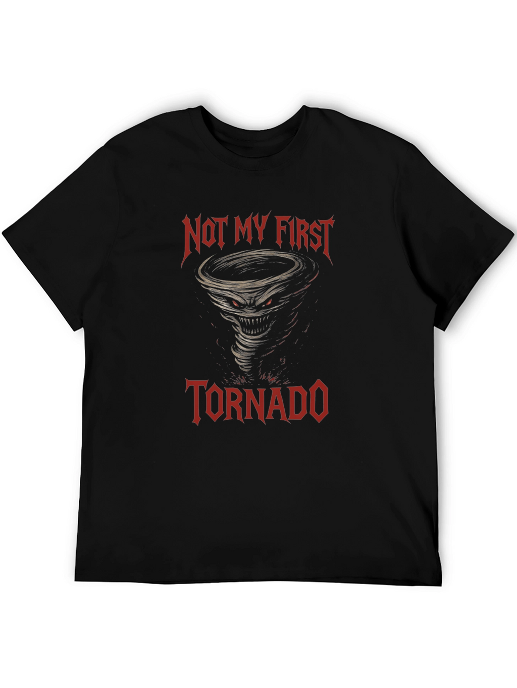 Not My First Tornado Graphic Novelty Tee