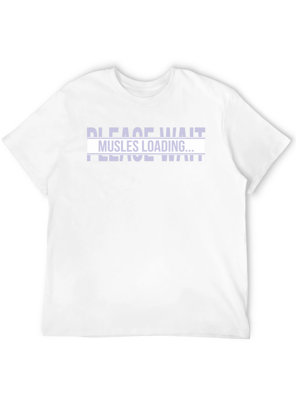 Muscles Loading Black T-Shirt