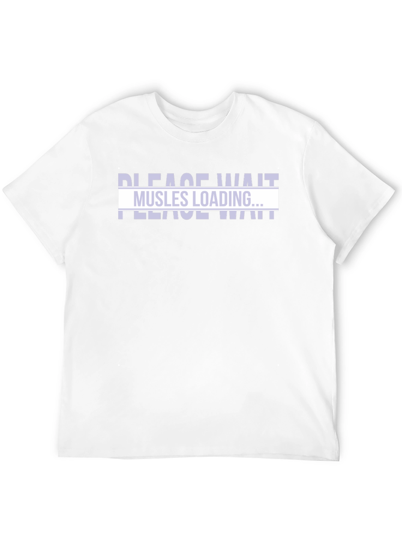 Muscles Loading Black T-Shirt