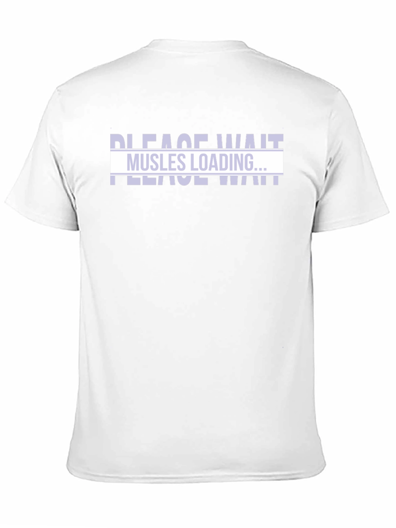 Muscles Loading Black T-Shirt