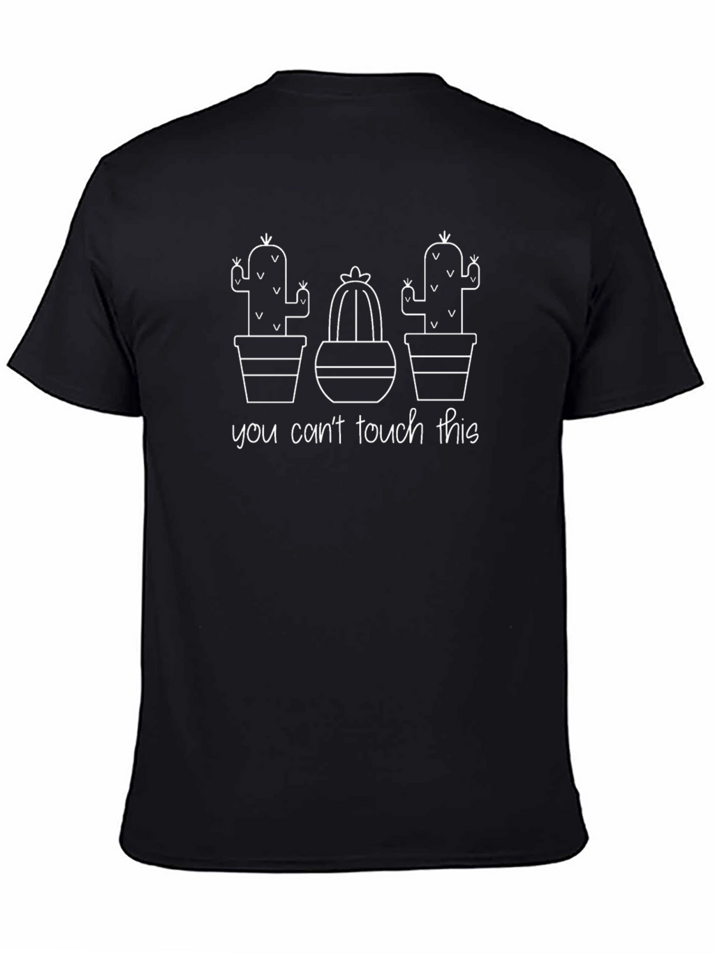 Cactus Graphic T-Shirt - You Cant Touch This