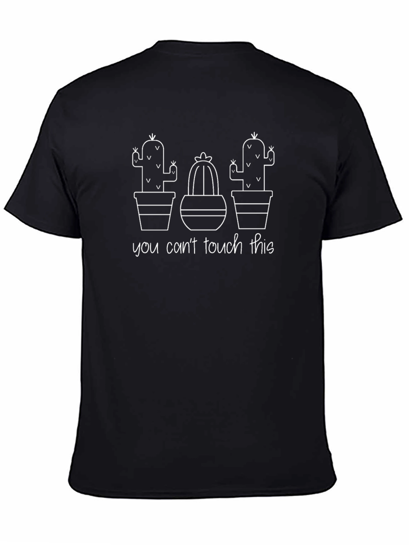 Cactus Graphic T-Shirt - You Cant Touch This
