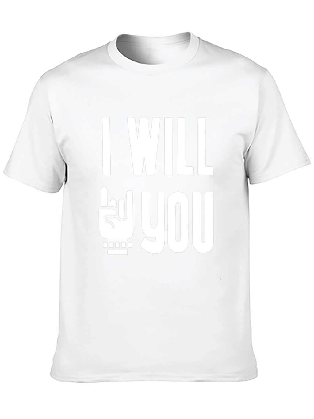 I Will Rock You Black T-Shirt